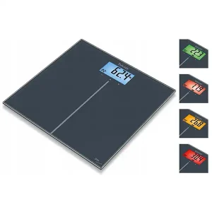 خرید ترازو دیجیتالی شیشه‌ای بیورر مدل GS 280 با نمایشگر LED بزرگ و طراحی مدرن